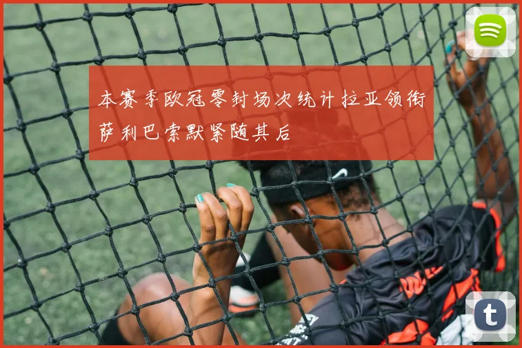 本赛季欧冠零封场次统计拉亚领衔萨利巴索默紧随其后