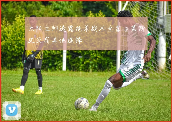 太阳主帅透露绝杀战术全靠吉莱斯皮没有其他选择